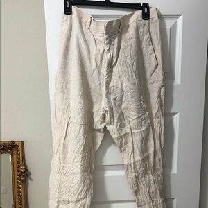 Men's linen dress Pants